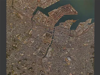 Kitakyushu City, Japan (2023) 3D Model preview