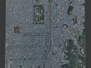 Kyoto City, Japan (2024) 3D Model preview