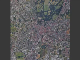 Monza City, Italy (2023) 3D Model preview