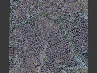 Valencia City, Spain (2024) 3D Model preview