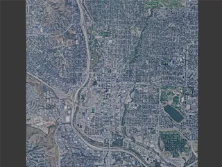 Colorado Springs City, USA (2024) 3D Model preview