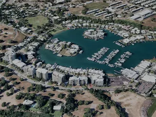 Darwin City, Australia (2022) 3D Model preview
