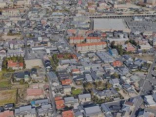 Izumo City, Japan (2024) 3D Model preview