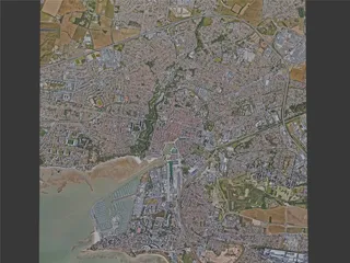 La Rochelle City, France (2022) 3D Model preview