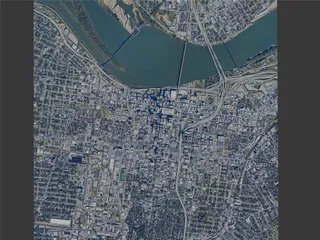 Louisville City, USA (2024) 3D Model preview