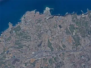 Puerto de la Cruz City, Spain (2024) 3D Model preview