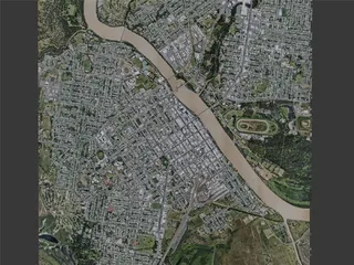 Rockhampton City, Australia (2022) 3D Model preview