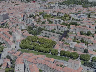 Saint-Etienne City, France (2022) 3D Model preview