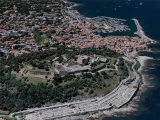 Saint-Tropez City, France (2022) 3D Model preview