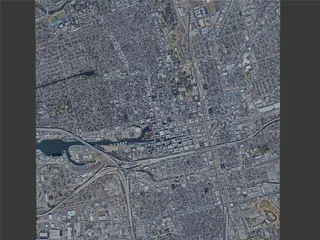 Stockton City, USA (2024) 3D Model preview