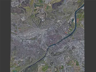 Ulm City, Germany (2022) 3D Model preview