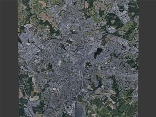 Vannes City, France (2022) 3D Model preview