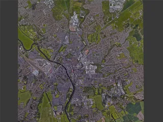 York City, UK (2022) 3D Model preview