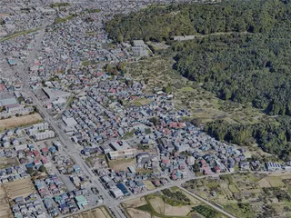 Aizuwakamatsu City, Japan (2024) 3D Model preview