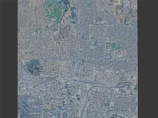 Amarillo City, USA (2023) 3D Model preview