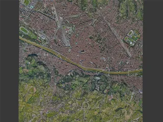Florence City, Italy (2023) 3D Model preview