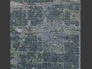 Springfield City, MO, USA (2024) 3D Model preview
