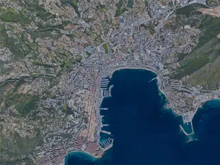 Ajaccio City, France (2023) 3D Model preview