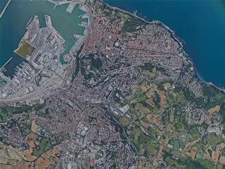 Ancona City, Italy (2023) 3D Model preview