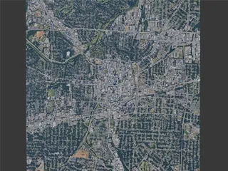 Greensboro City, USA (2023) 3D Model preview