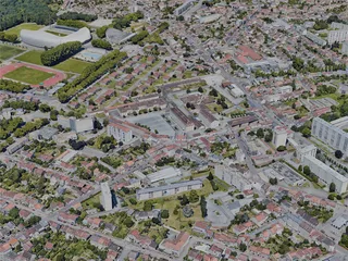 Limoges City, France (2022) 3D Model preview