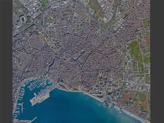 Palma City, Spain (2023) 3D Model preview