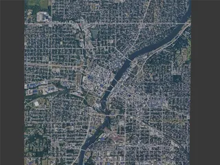 Rockford City, USA (2023) 3D Model preview