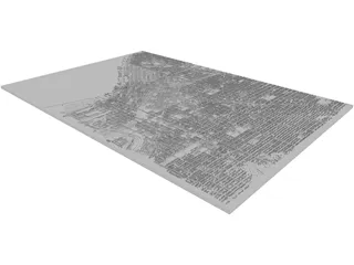 Seattle City 3D Model preview