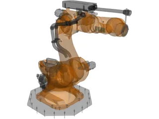Kuka KR1000 Titan 3D Model preview