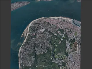 Arcachon City, France (2022) 3D Model preview