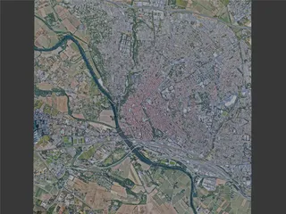 Beziers City, France (2022) 3D Model preview