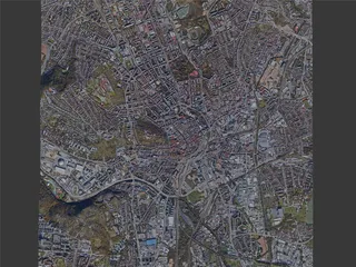 Brno City, Czechia (2023) 3D Model preview
