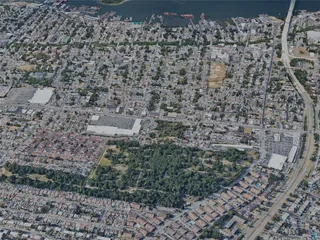New York City, Staten Island, USA (2022) 3D Model preview