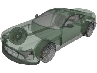 Aston Martin Valour (2023) 3D Model preview