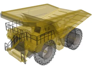 CAT 795 3D Model preview