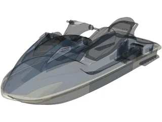 Yamaha WaveRunner FX HO 3D Model preview