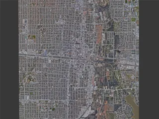 Abilene City, TX, USA (2023) 3D Model preview