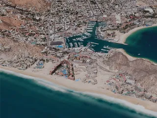 Cabo San Lucas City, Mexico (2023) 3D Model preview