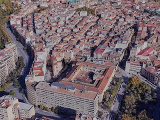 Caceres City, Spain (2023) 3D Model preview