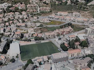Calvi City, France (2023) 3D Model preview