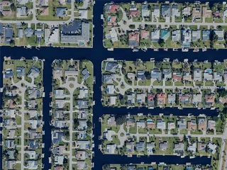 Cape Coral City, FL, USA (2023) 3D Model preview