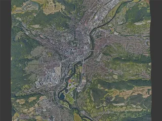 Jena City, Germany (2022) 3D Model preview