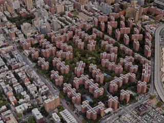 New York City, Lower Manhattan, USA (2023) 3D Model preview