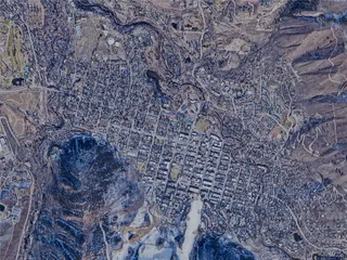 Aspen City, CO, USA (2022) 3D Model preview