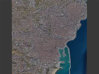 Catania City, Italy (2023) 3D Model preview