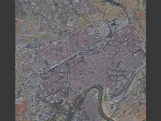 Cordoba City, Spain (2023) 3D Model preview
