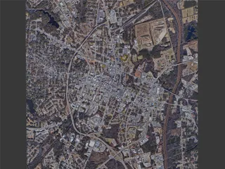 Fayetteville City, NC, USA (2022) 3D Model preview