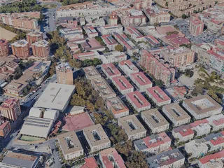 Huelva City, Spain (2023) 3D Model preview
