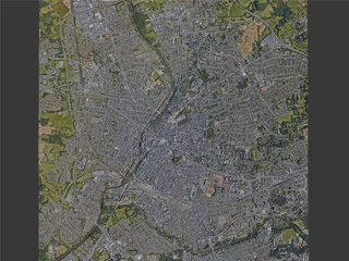 Le Mans City, France (2022) 3D Model preview