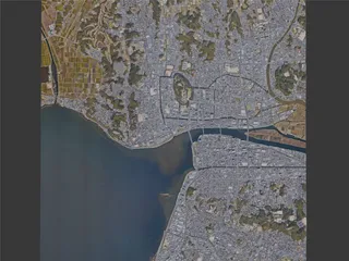 Matsue City, Japan (2023) 3D Model preview